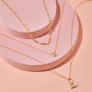 Boho Layered Necklace, Charmed Aroma Wanderlust Collection